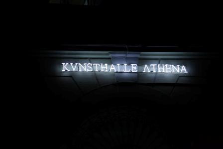 Kunsthalle Athena Neon Sign
